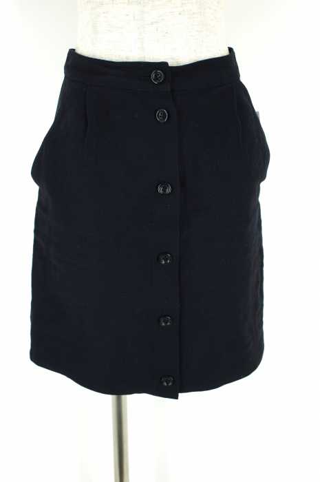 A.P.C. （アー・ペー・セー） リネン混フロントボタンスカート レディース スカート