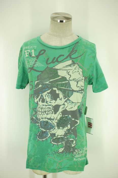 Ed Hardy (エドハーディー) プリントTシャツ メンズ トップス