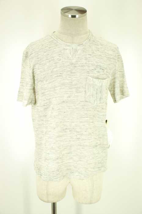 SHIPS JET BLUE （シップスジェットブルー） FLANDERSLINEN　ポケットTシャツ メンズ トップス