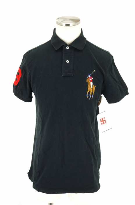 Polo by RALPH LAUREN （ポロバイラルフローレン） CUSTOM FIT  ビッグポニー鹿の子ポロシャツ メンズ トップス
