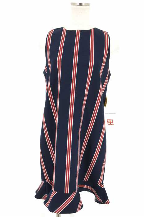 ZARA trafaluc （ザラトラファルック） ストライプ柄ノースリーブワンピース レディース ワンピース