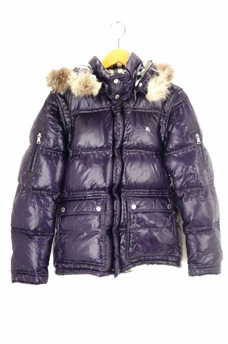BURBERRY BLACK LABEL（バーバリーブラックレーベル） 3wayノバチェック裏地ダウンジャケット メンズ アウター