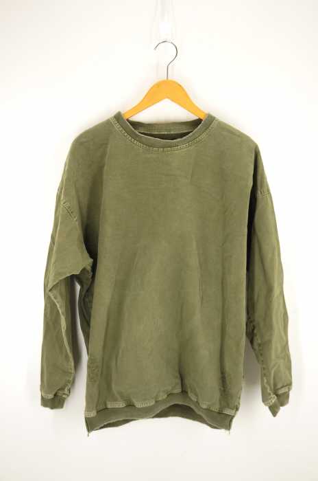 ZARA MAN （ザラマン） サイドジップ加工スウェットトップス メンズ トップス