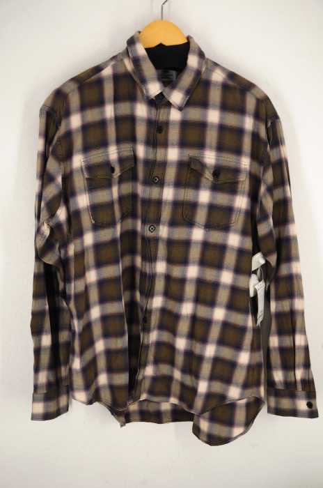 Rags MCGREGOR （ラグスマックレガー） オンブレチェック ブリーチシャツ OMBRE CHECK BLEACH SHIRTS メンズ トップス