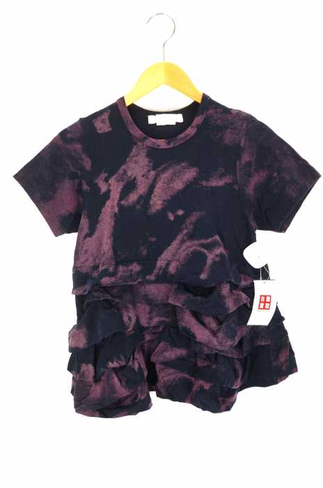 COMME des GARCONS (コムデギャルソン) AD2016 17SS ムラ染めフリルカットソー レディース トップス