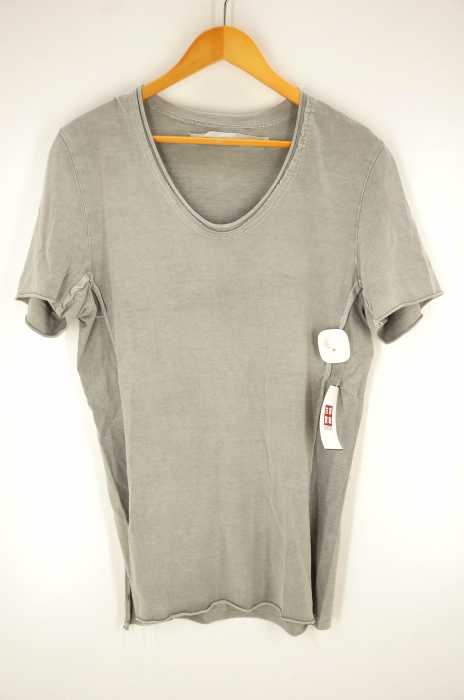 BA(S)LOPE（ベースロープ） 製品染カットオフ加工UネックTシャツ メンズ トップス