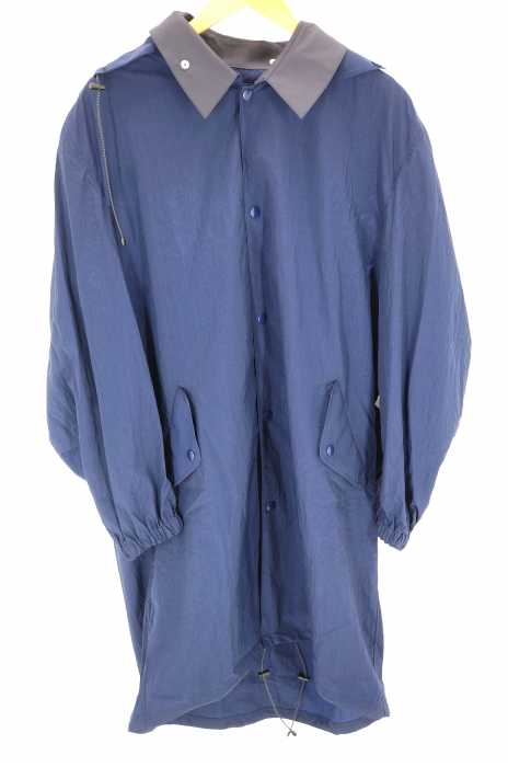 Name. （ネーム） BACK PATCHED NYLON HOODED COAT メンズ アウター