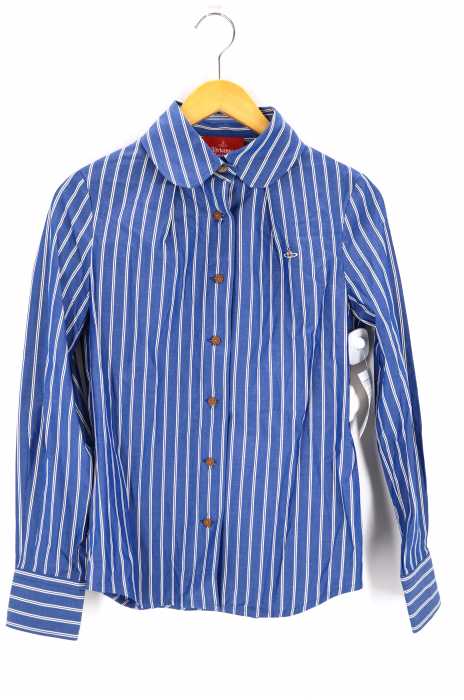 Vivienne Westwood RED LABEL （ヴィヴィアンウエストウッドレッドレーベル） 19AWストライプシャツ レディース トップス