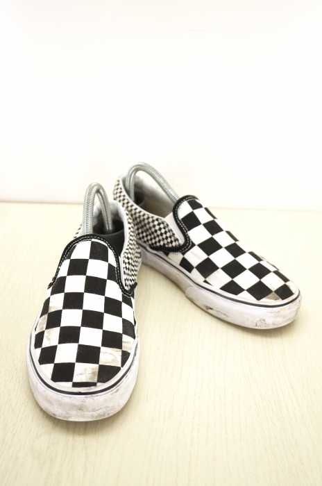 VANS （バンズ ） チェッカーフラッグ　スリッポン レディース シューズ