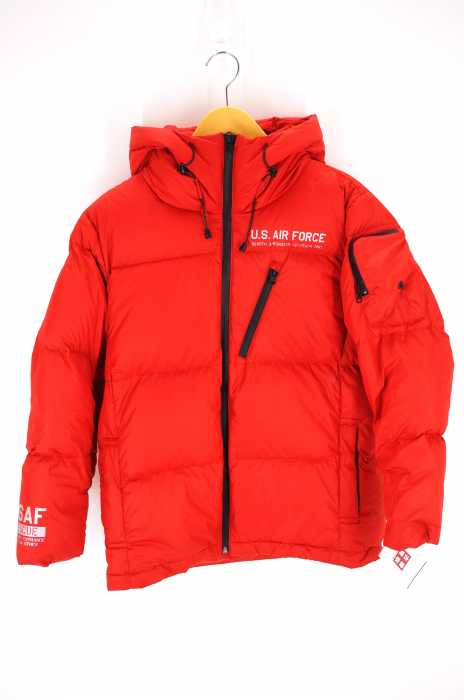 AVIREX(アヴィレックス) CUSTOM HOODED DOWN JACKET カスタム フーデッド ダウン ジャケット レディース アウター