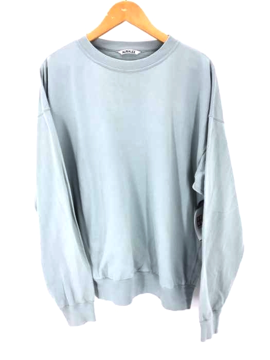 AURALEE(オーラリー) High Gauge Sweat Big P/O メンズ トップス