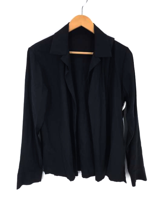 YOHJI YAMAMOTO+NOIR（ヨウジヤマモト プリュスノアール） シルクオープンカラーシャツ レディース トップス