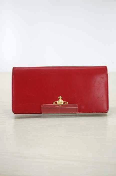 Vivienne Westwood（ヴィヴィアンウエストウッド） オーブ二つ折り長財布 メンズ 財布・ケース