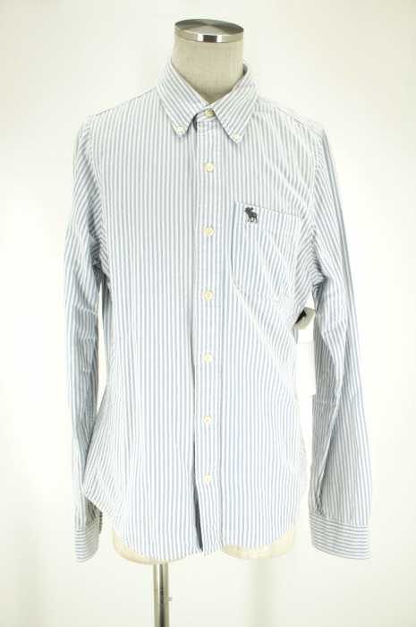 Abercrombie & Fitch （アバクロンビーアンドフィッチ） ストライプボタンダウンシャツ メンズ トップス