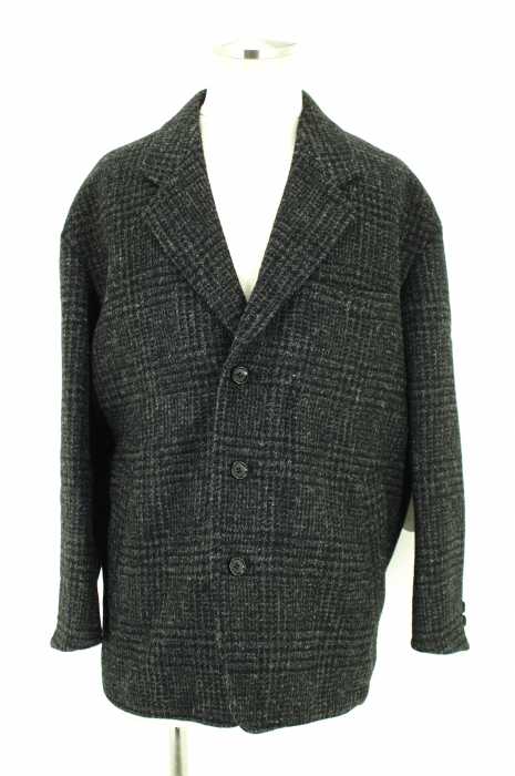 N.HOOLYWOOD (エヌハリウッド) TWEED JACKET ハリスツイードZIPデザイン3B メンズ アウター