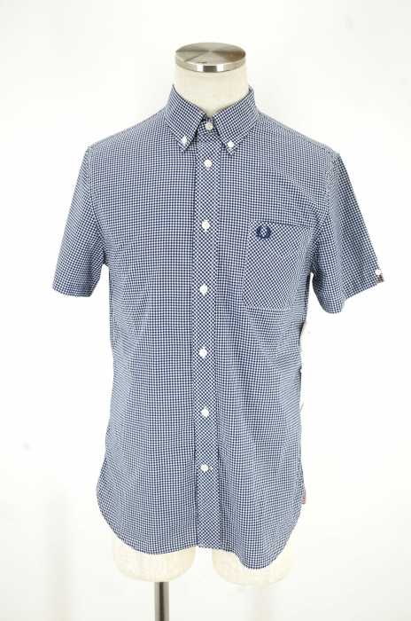 FRED PERRY (フレッドペリー) ギンガムチェック柄ボタンダウンシャツ メンズ トップス