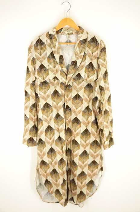 Iroquois（イロコイ） FEATHER OMBRE ショールカラーガウン フェザーオンブレ メンズ アウター