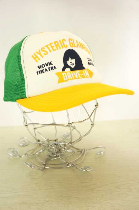 HYSTERIC GLAMOUR （ヒステリックグラマー） プリントメッシュ スナップバック メンズ 帽子