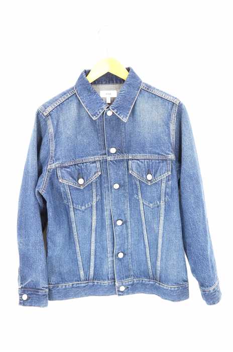 HYKE (ハイク) ダメージ加工デニムジャケット メンズ トップス