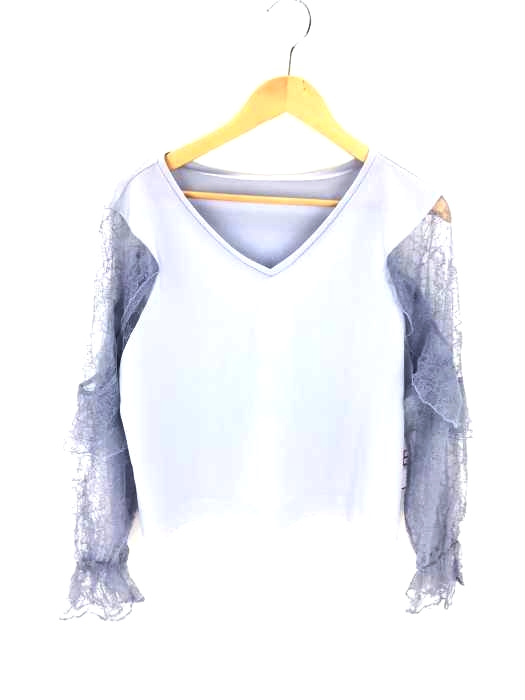 GRACE CONTINENTAL（グレースコンチネンタル） 袖レースカットソー レディース トップス