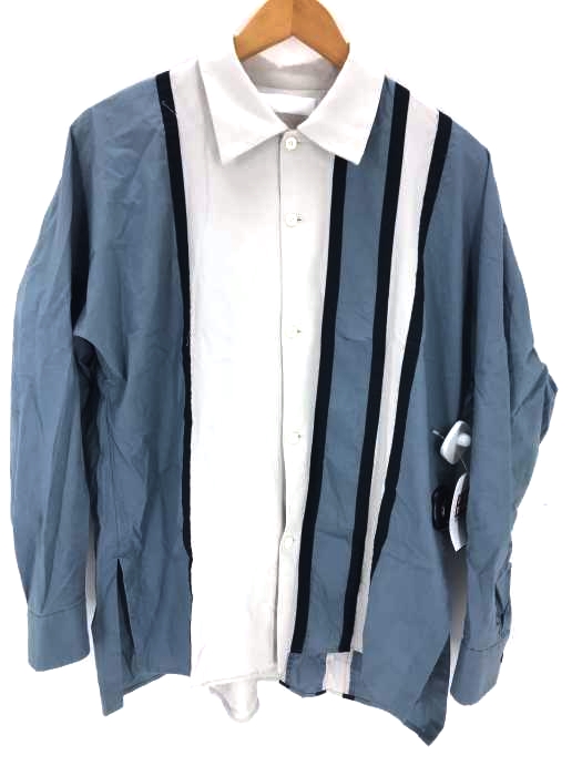 ETHOSENS（エトセンス） SWITCHING SHIRT メンズ トップス