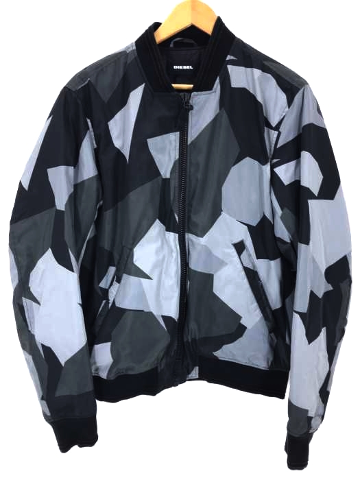 DIESEL（ディーゼル） 幾何学ボンバージャケット メンズ アウター