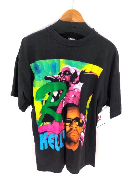 USED古着（ユーズドフルギ） 90S R.KELLY REMIND ME OF SOMETHING 両面プリント アーティストTシャツ メンズ トップス