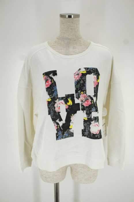 MSGM(エムエスジーエム) Love Cotton Sweatshirt スウェット レディース トップス