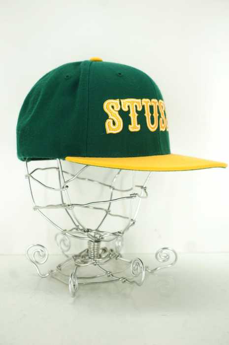 STUSSY （ステューシー） バイカラーバックスナップキャップ レディース 帽子