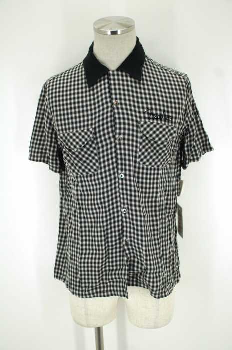 LAD MUSICIAN × FENDER U.S.A. BOWLING SHIRT　オープンカラーボーリングシャツ メンズ トップス