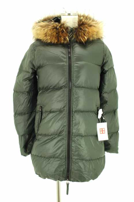 DUVETICA （デュベティカ） Kappa フィンラクーンファー付きダウンコート レディース アウター