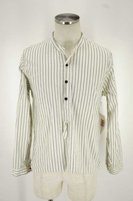 MARGARET HOWELL (マーガレットハウエル) COTTON WOOL OXFORD プルオーバー メンズ トップス