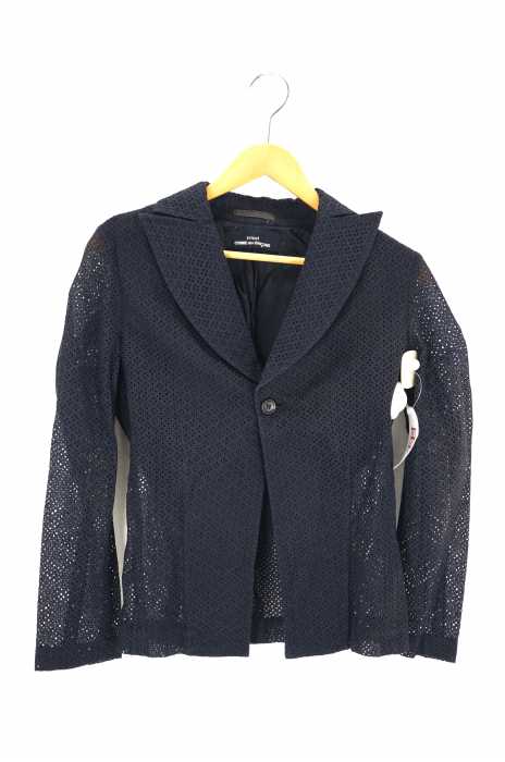 tricot COMME des GARCONS (トリココムデギャルソン) 総レース 1B ピークドラペル レディース アウター