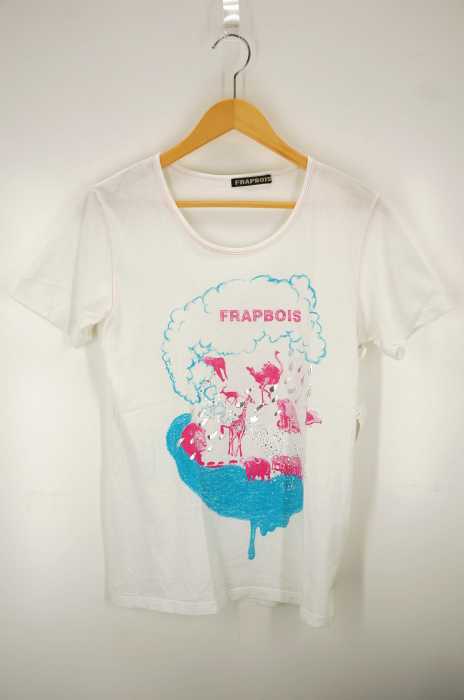 FRAPBOIS(フラボア) HAKU-PRINT プリント半袖Tシャツ レディース トップス