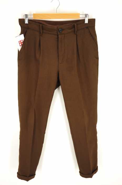 MR.OLIVE（ミスターオリーブ） 18SS  RETORO POLYESTER TWILL / ONE PLEATS STA-PREST TAPERED PANTS メンズ パンツ