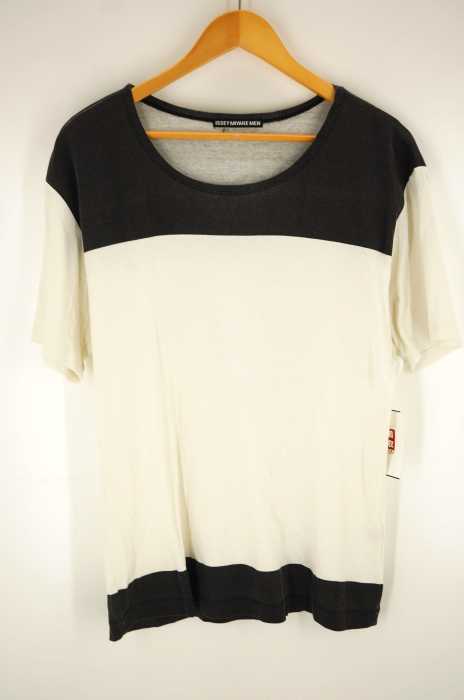 ISSEY MIYAKE MEN（イッセイミヤケメン） 13SS モノトーンUネックTシャツ メンズ トップス