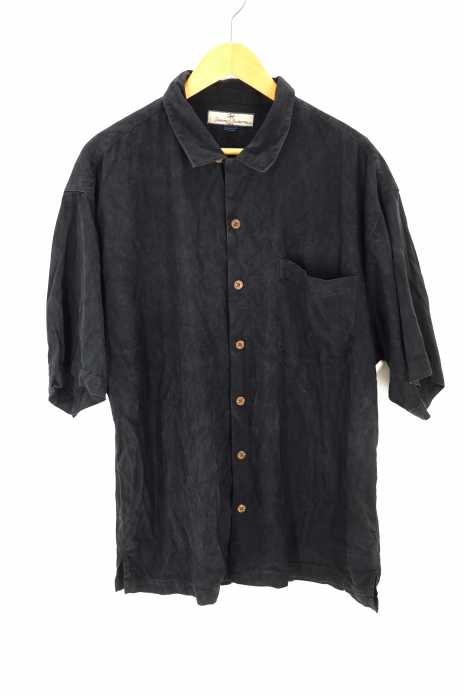 Tommy Bahama(トミーバハマ) ヘリンボーンシルクシャツ メンズ トップス