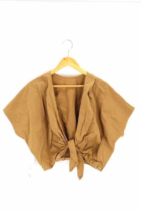 Ray BEAMS （レイビームス） オープンバックリボンTシャツ レディース トップス