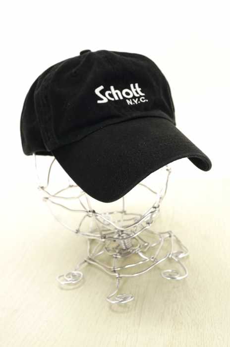 Schott （ショット） コットン ツイル キャップ メンズ 帽子