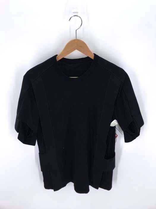 JNBY(ジェーエヌビーワイ) Cut-out Cotton T-shirt レディース トップス