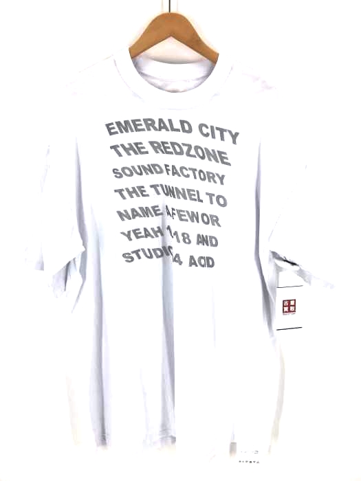 BODY SONG（ボディソング） リフレクタープリント ビッグTシャツ レディース トップス