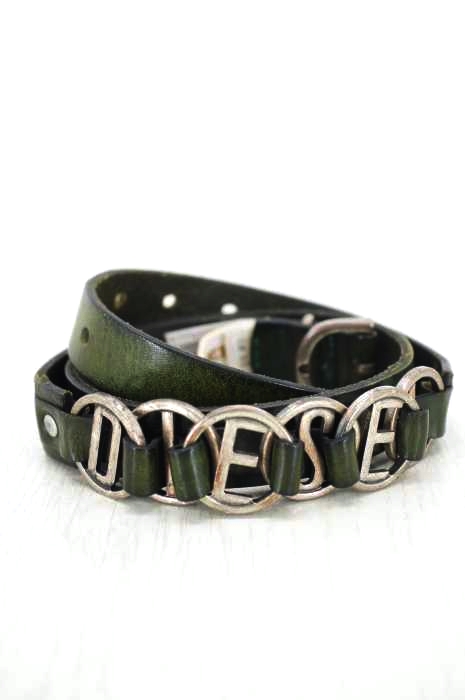 DIESEL（ディーゼル） カウレザーベルト レディース ファッション雑貨