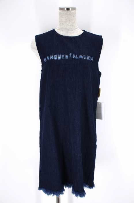 MARQUES ALMEIDA × TOPSHOP カットオフデニムワンピース レディース トップス