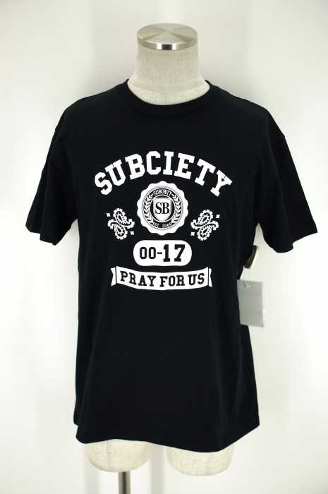 Subciety （サブサエティ） プリントTシャツ メンズ トップス