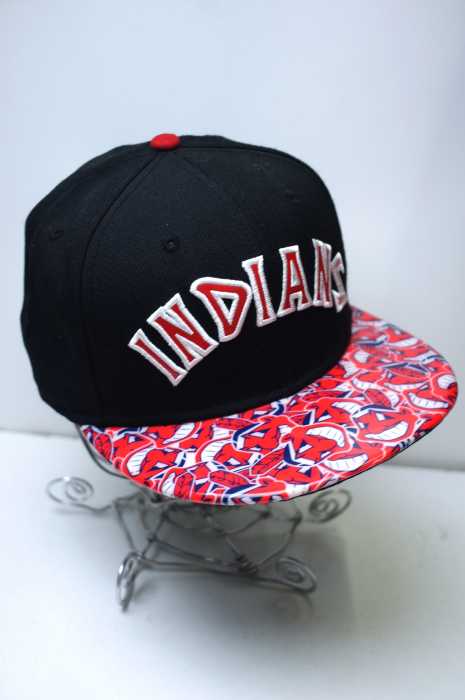 NEW ERA （ニューエラ） INDIANS　ベースボールキャップ メンズ 帽子