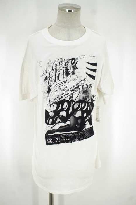 HYSTERIC GLAMOUR×SKOLOCT（ヒステリックグラマー　スコロクト） 16AW　THE CRAMPS　オーバーサイズカットソー メンズ トップス
