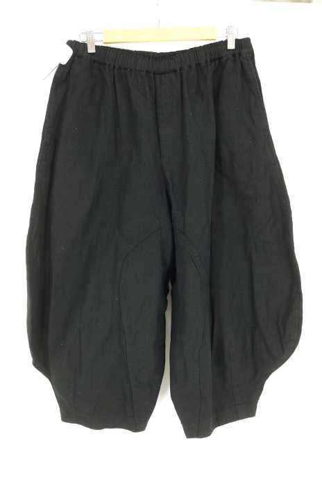 BLACK COMME des GARCONS （ブラックコムデギャルソン） AD2016 麻混アンクルサルエルパンツ メンズ パンツ
