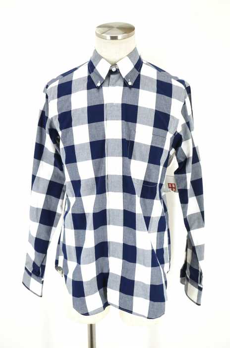 MARK MCNAIRY （マークマクナイリー） ブロックチェックボタンダウンシャツ メンズ トップス