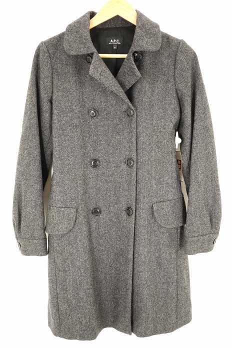 A.P.C.(アー・ペー・セー) ウールステンカラーコート レディース アウター