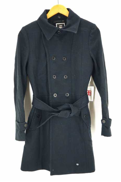 G-STAR RAW (ジースターロー) CAMDEN TRANCH ウールトレンチコート レディース アウター